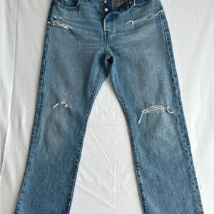 Levi's Straight Light Blue Jeans